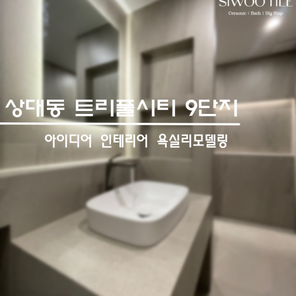 대전욕실리모델링 상대동 트리풀9단지 욕실현장